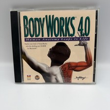 VTG BodyWorks 4.0 CD-ROM Windows 1995  SoftKey Human Anatomy  picture