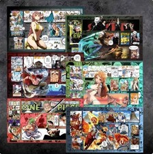 One Piece Anime Trading Card Game Character Playmat with Zones and Manga Premium picture
