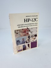 Hewlett Packard HP-12C 1982 Owner's Handbook and Problem-Solving Guide picture