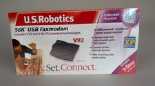 U.S. Robotics 56K Fax Modem USB V.92 V.90 56K ITU USR5633A - New Sealed picture