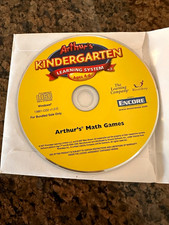 Arthur's Ages 4-6 Math Games Kindergarten, Windows CD English, No Scratches, New picture