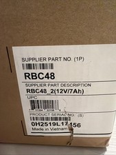 APC RBC48 Replacement Battery Cartridge #48 12V As Is Untested picture