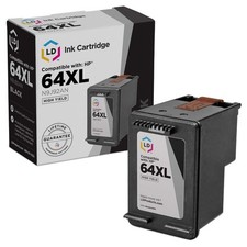 LD Ink Cartridge Replacement for HP 64XL N9J92AN High Yield (Black) picture