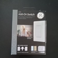GE 3-Way Smart EZ ADD-ON Switch White/Almond Rocker 15A Bluetooth  picture