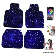 Starlight Floor Mats for Car, LED Fiber Optic Mats with App Control, Universal picture