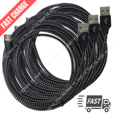3/6/10Ft Micro USB3.0 Cable Fast Charge Data Sync For Samsung Android LG Charger picture