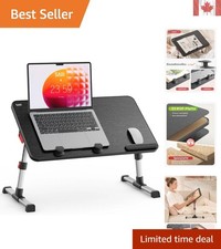 Multi-Functional Adjustable Lap Desk - Perfect for Reading, Writing, and Eating picture
