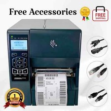 Zebra ZT230 Thermal Transfer Industrial Label Printer LAN USB NEW PRINTHEAD picture