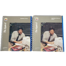 1983 Apple II AppleWorks Tutorial & Reference Manual IIe IIc 030-0842-A 030-0843 picture
