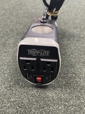 Tripp Lite 200W AC Inverter with USB Charging; 1 Outlet 2 USB Ports Silver picture