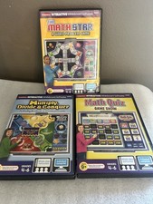 lakeshore instant learning CD- ROM Math Games 4th-6th Grade Lot Of 3 picture