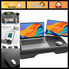 Laptop Lap Desk with Monitor Holder for 17