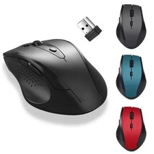 Wireless Optical Mouse 2.4GHz Rechargeable USB Nano Receiver Victsing PC262A picture