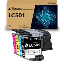 4PACK LC501 Ink Cartridges for Brother MFC-J1260DW MFC-J1360DW MFC-J1410DW LC501 picture
