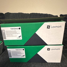 Lexmark 72K0XKG Black Genuine Toner Cartridge for CS820 CX820 CX825 CX860 picture