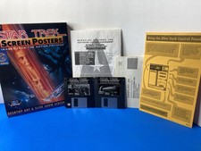 Star Trek The Screen Saver Retro PC Video Game w Original Box After Dark Compati picture