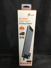Authentic J5 Create JCD552 M.2 NVMe USB-C Gen 2 Docking Station picture