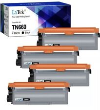 LxTek Compatible Toner Cartridge Replacement for TN660 TN-660 TN630 4 pack picture