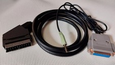 Atari Falcon 030 Video Cable SCART DB19 rgb connection audio stereo RGB-SCART picture