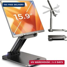 LISEN Tablet Stand for iPad, Tablet Holder for Desk, Desk Accessories Portable M picture