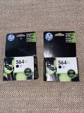 HP 564XL CN684WN High Yield Black Ink Cartridge Brand New Never Used Set Of 2 picture