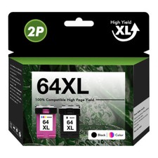 64XL XXL Black Color Ink Cartridge 64 XL for HP Envy 7155 7158 7855 7858 Printer picture