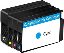 Ink Cartridge Multi-Pack 4 Ink Cartridges Black Cyan Magenta Yellow Compatible picture