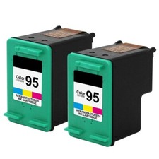 2PK Replacement For HP 95 tri-color ink cartridges  Deskjet 6840 PhotoSmart 2608 picture