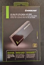 IOGEAR GHSP8424 UHD 4-Port HDMI 4K Splitter Brand New Sealed picture