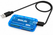 SmartMedia Card Reader Mini All-IN-1 USB 2.0 High Speed For CF xD SD MS SDHC picture
