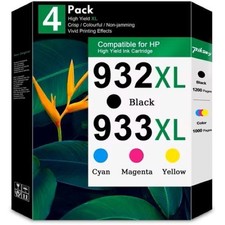 4PK 932XL 933XL Ink Cartridge for HP Officejet 6100 6700 6600 7610 7100 Printer picture