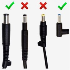 ✔️Genuine HP Notebook & PC ✔️ 65W 19.5 -18.5V Adapter ✔️Large Barrel & Blue Tip picture
