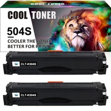 Compatible for Samsung CLT-K504S 504S Toner SL-C1860FW SL-C1810W CLX4195FW Lot picture