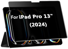2x Anti-Spy Tempered Glass Privacy Screen Protector For iPad Pro 11 13 Inch 2024 picture