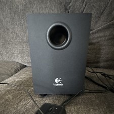 Logitech LS21 2.1 Wired Speaker System w/ Subwoofer Volume/Bass Control Black picture