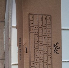 DIERYA DK63 Compact Computer Keyboard QWERTY English Standard Layout picture