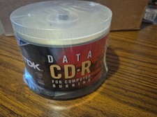 TDK Data CD-R 50 Disc Spindle Lot - 80min 700mb 48x BRAND NEW Computer Burning picture