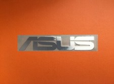 1 pcs Sticker for ASUS Skylake Silver Chrome Color Logo Decal Badge 45mm x 8mm  picture