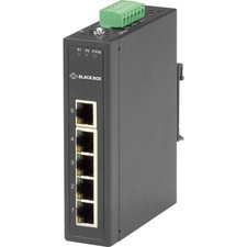 Black Box Industrial 10/100-Mbps Ethernet Switch 5-Port LBH3050A picture