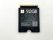512GB PCIe 3.0 x4 NVMe M.2 2230 SSD Microsoft Model 1912 88-100% Health picture