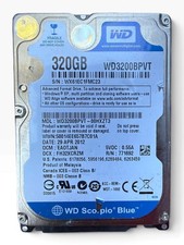 Western Digital 2.5-Inch SATA Laptop Hard Drive 320GB WD Scorpio Blue picture