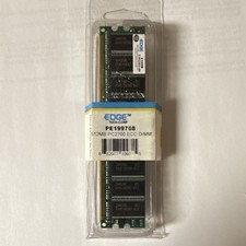 EDGE Tech Corp ECC DIMM PC2700 512MB RAM PE199708 picture