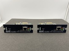 LOT OF 2 APC Smart Slot AP9617 Network Management Card 10/100Base-T picture