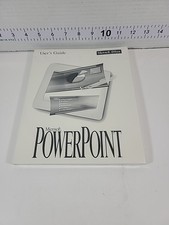 Vintage 1990's Microsoft PowerPoint User Guide Factory Sealed For Office 4.2 picture