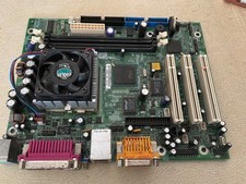 127040  Emachine System Board Lomita Pentium 3 Socket 370 w/Cpu & Fan picture