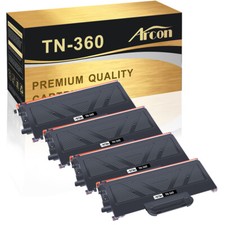 4PK TN-360 oner Cartridge For Brother TN360 TN330 HL-2140 HL-2170W MFC-7340 picture