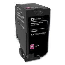 Lexmark 74C10M0 (CS720/CS725/CX725) Return Program Toner, Magenta picture