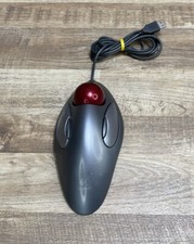 Logitech T-BC21 810-000767 Optical Trackman Marble USB Mouse Silver Ergonomic picture