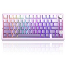 MageGee Light 75 Wireless Mechanical Keyboard,75% Hot Swappable Gaming W Knob picture