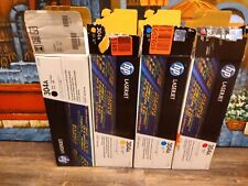 HP 304A Toner Cartridge Set C/M/Y/K CC530A CC531A CC532A CC533A (Opened Box) picture